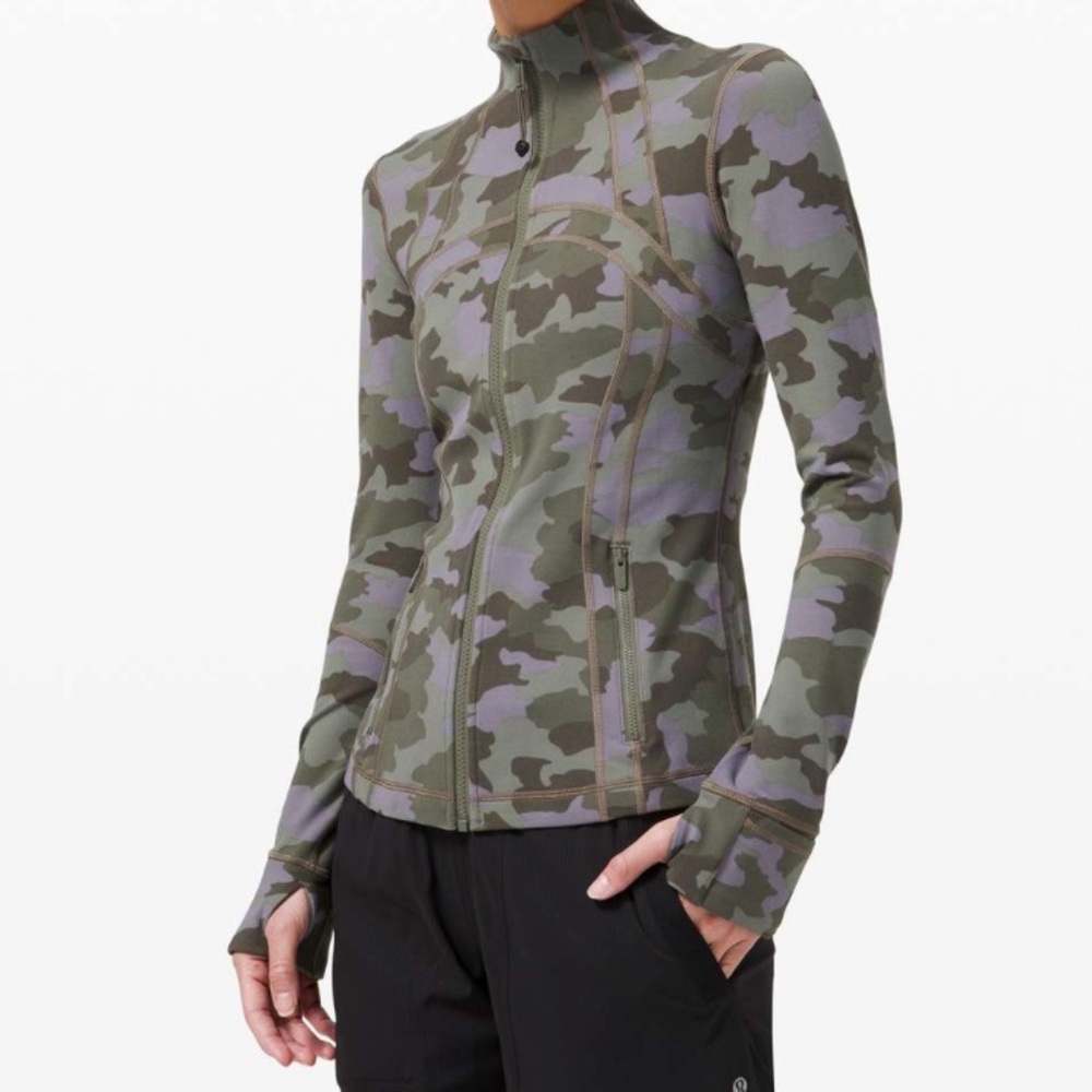 Lululemon Define Jacket Heritage 365 Camo Dusky Lavender
